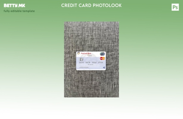 модерен стил Бугарија ПроКредит банка Мастеркард фото изглед преден шаблон